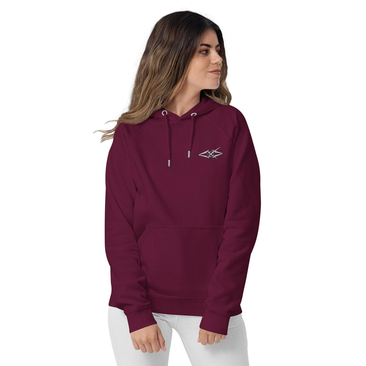 Women's eco raglan hoodie - VYBRATIONAL KREATORS®