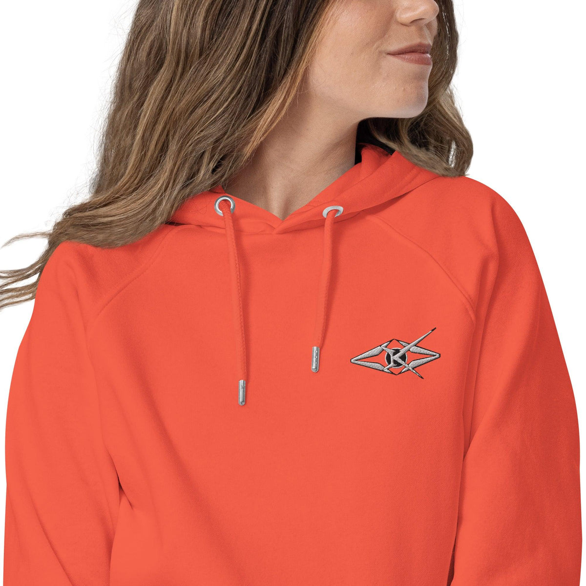 Women's eco raglan hoodie - VYBRATIONAL KREATORS®