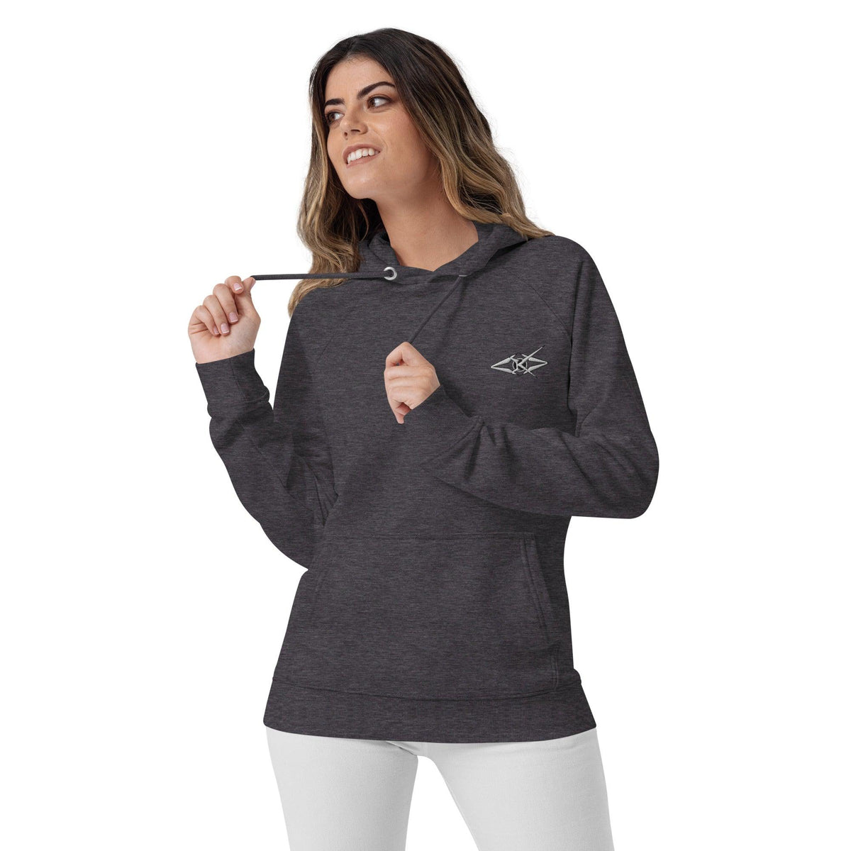 Women's eco raglan hoodie - VYBRATIONAL KREATORS®
