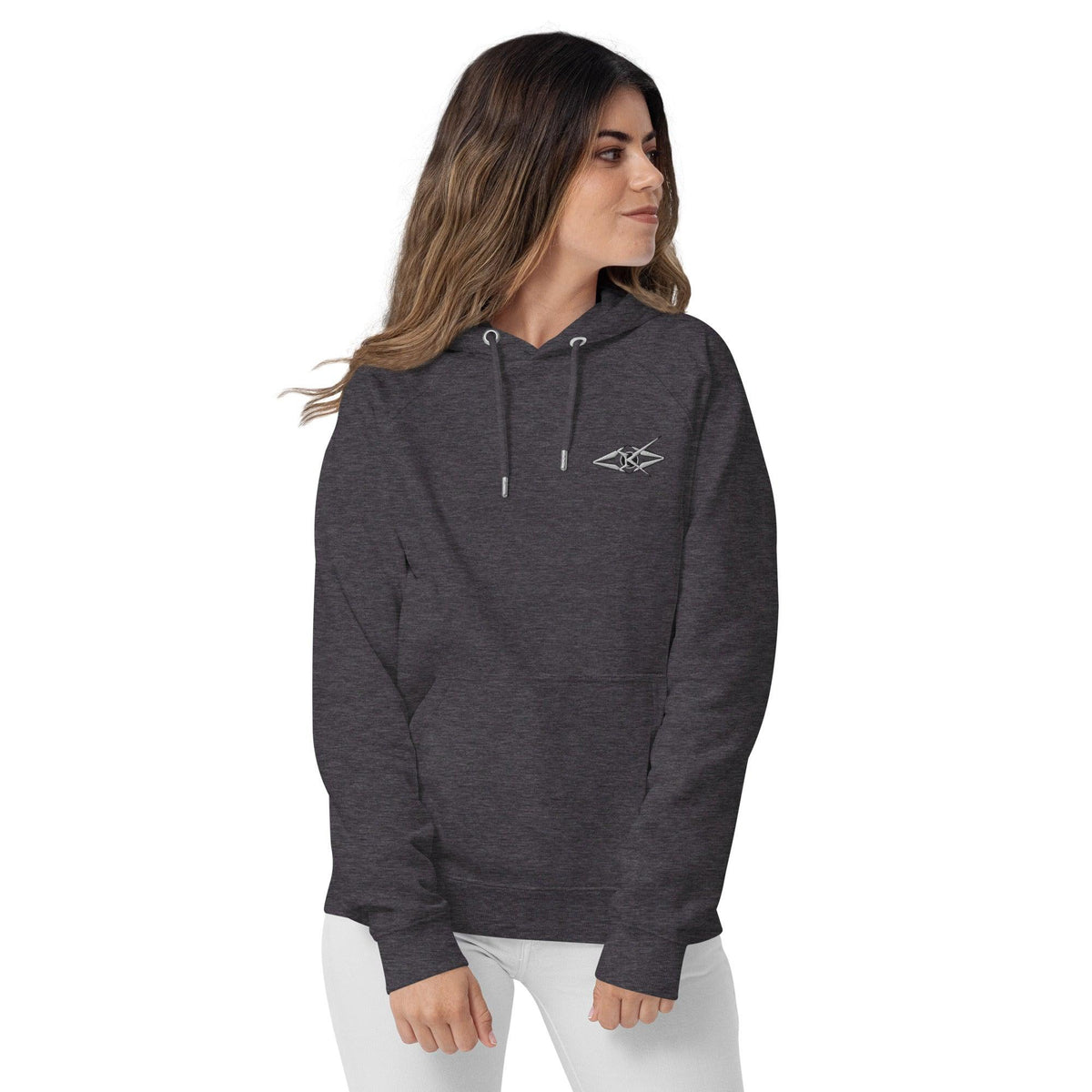Women's eco raglan hoodie - VYBRATIONAL KREATORS®