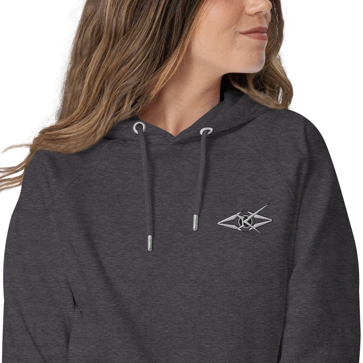 Women's eco raglan hoodie - VYBRATIONAL KREATORS®