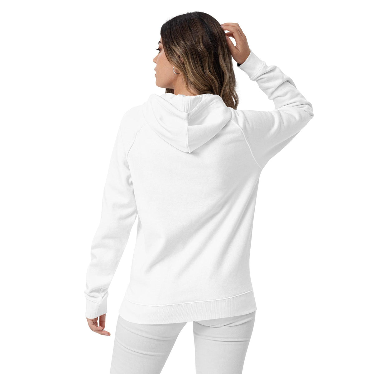 Women's eco raglan hoodie - VYBRATIONAL KREATORS®
