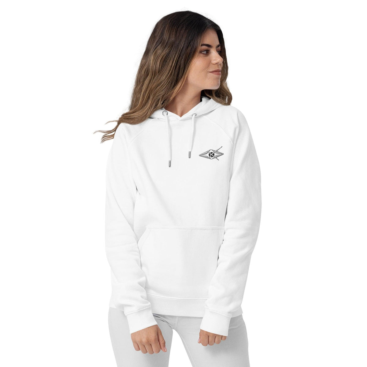 Women's eco raglan hoodie - VYBRATIONAL KREATORS®