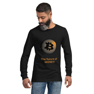Bitcoin The Future of Money, Longsleeve - VYBRATIONAL KREATORS®