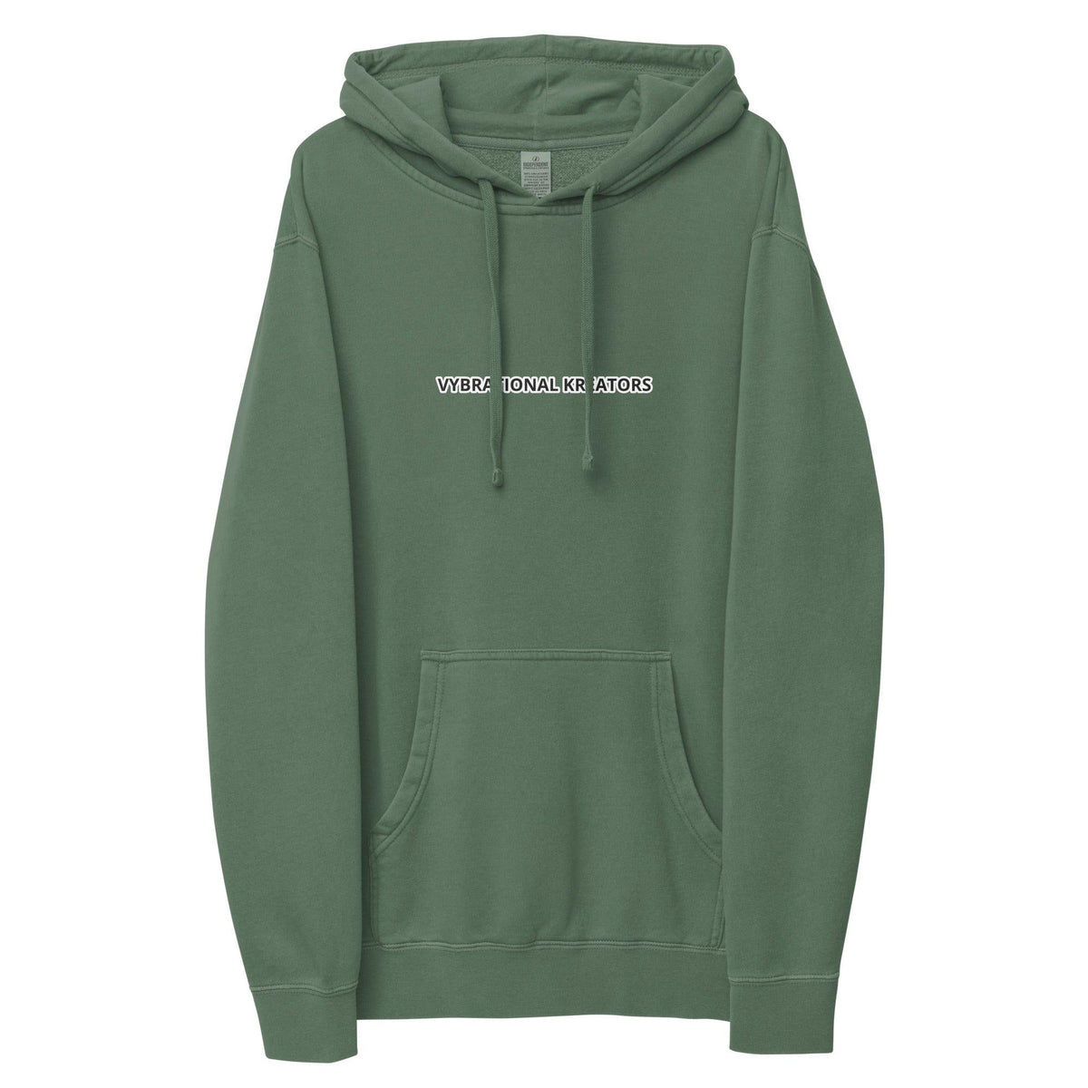 VK pigment-dyed hoodie - VYBRATIONAL KREATORS®