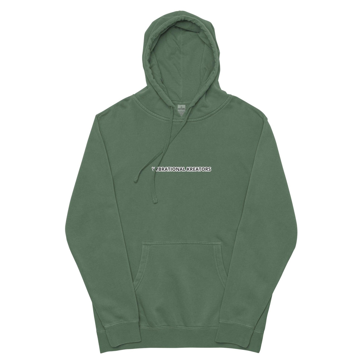 VK pigment-dyed hoodie - VYBRATIONAL KREATORS®