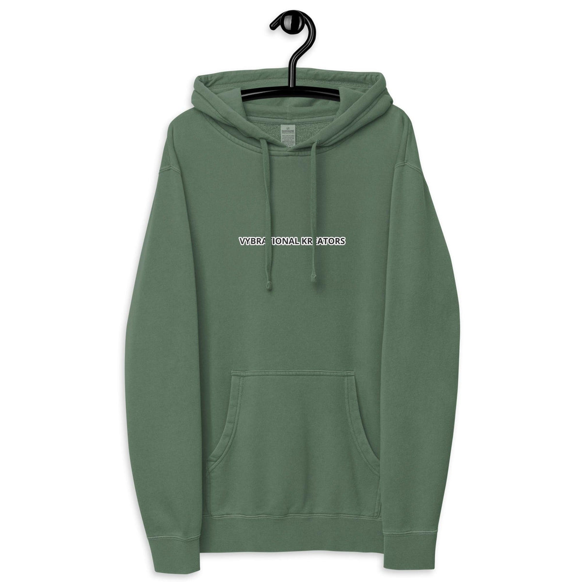 VK pigment-dyed hoodie - VYBRATIONAL KREATORS®
