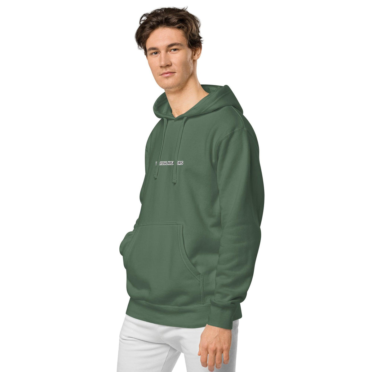 VK pigment-dyed hoodie - VYBRATIONAL KREATORS®