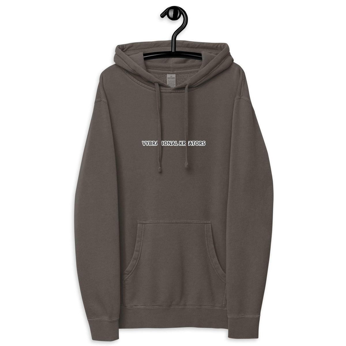 VK pigment-dyed hoodie - VYBRATIONAL KREATORS®
