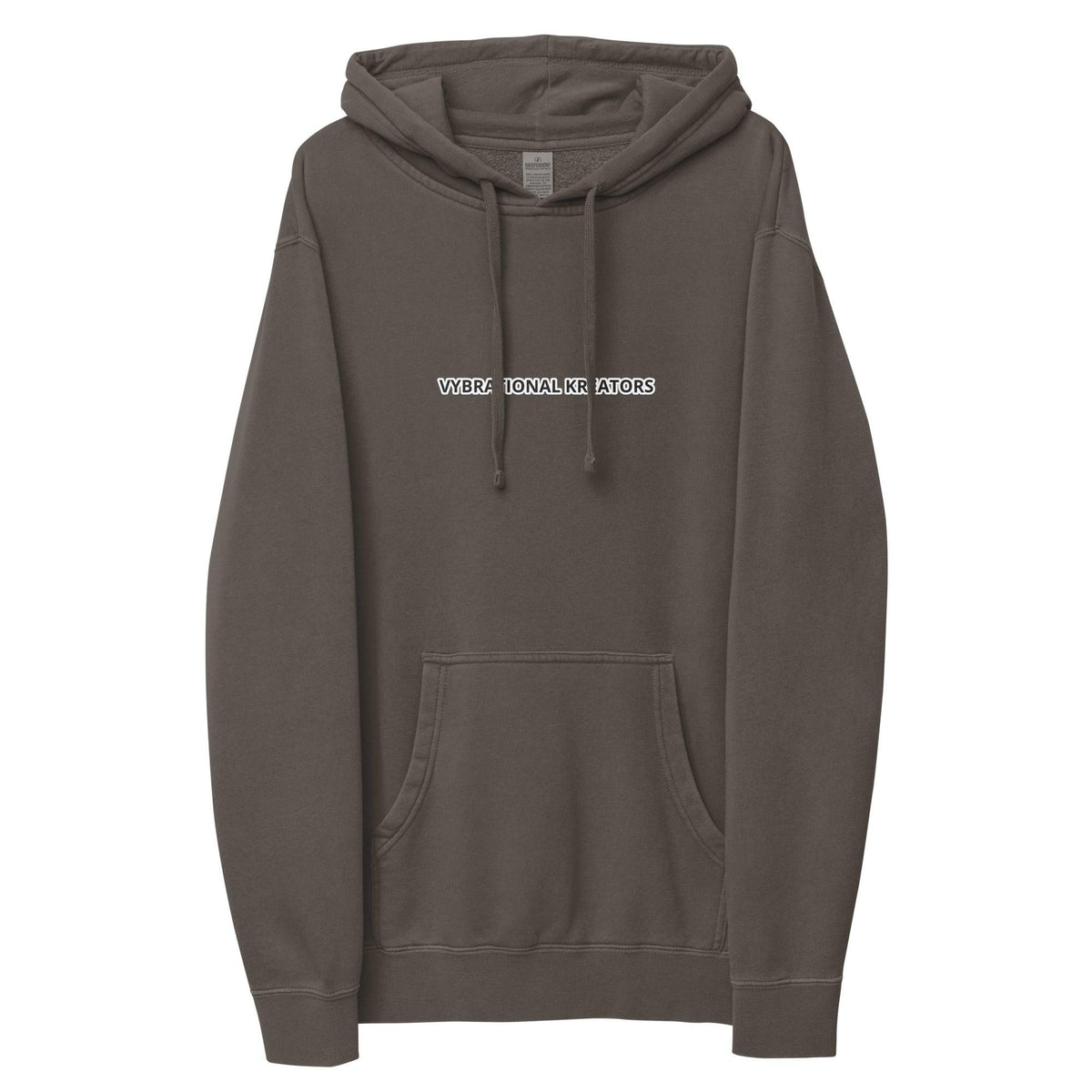 VK pigment-dyed hoodie - VYBRATIONAL KREATORS®