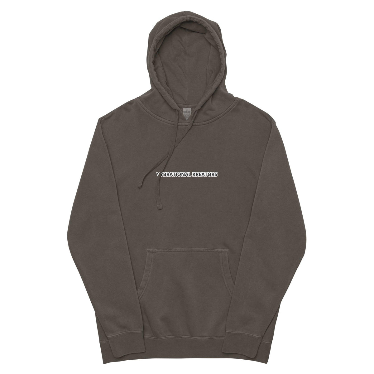 VK pigment-dyed hoodie - VYBRATIONAL KREATORS®