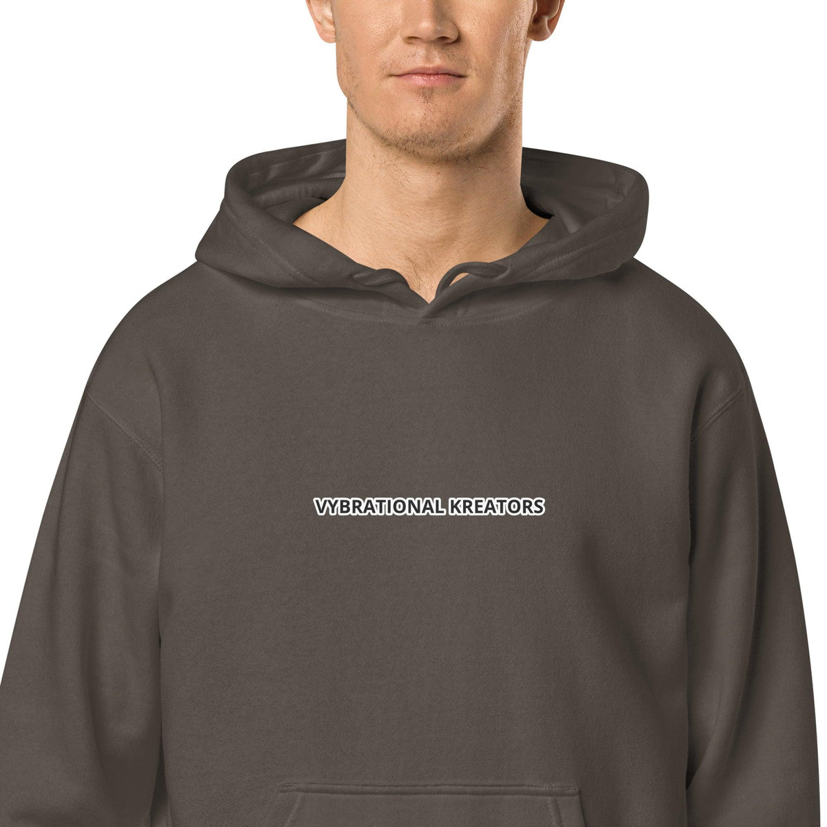 VK pigment-dyed hoodie - VYBRATIONAL KREATORS®