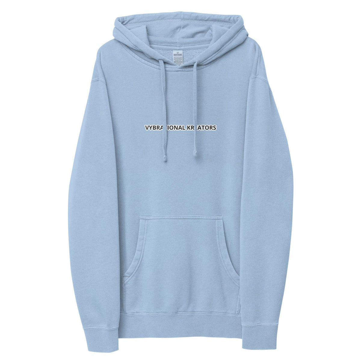 VK pigment-dyed hoodie - VYBRATIONAL KREATORS®
