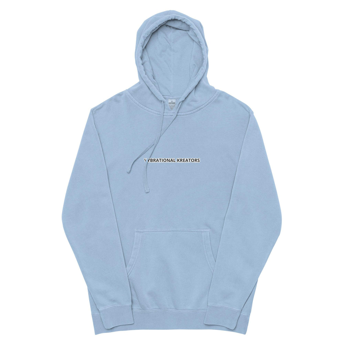 VK pigment-dyed hoodie - VYBRATIONAL KREATORS®