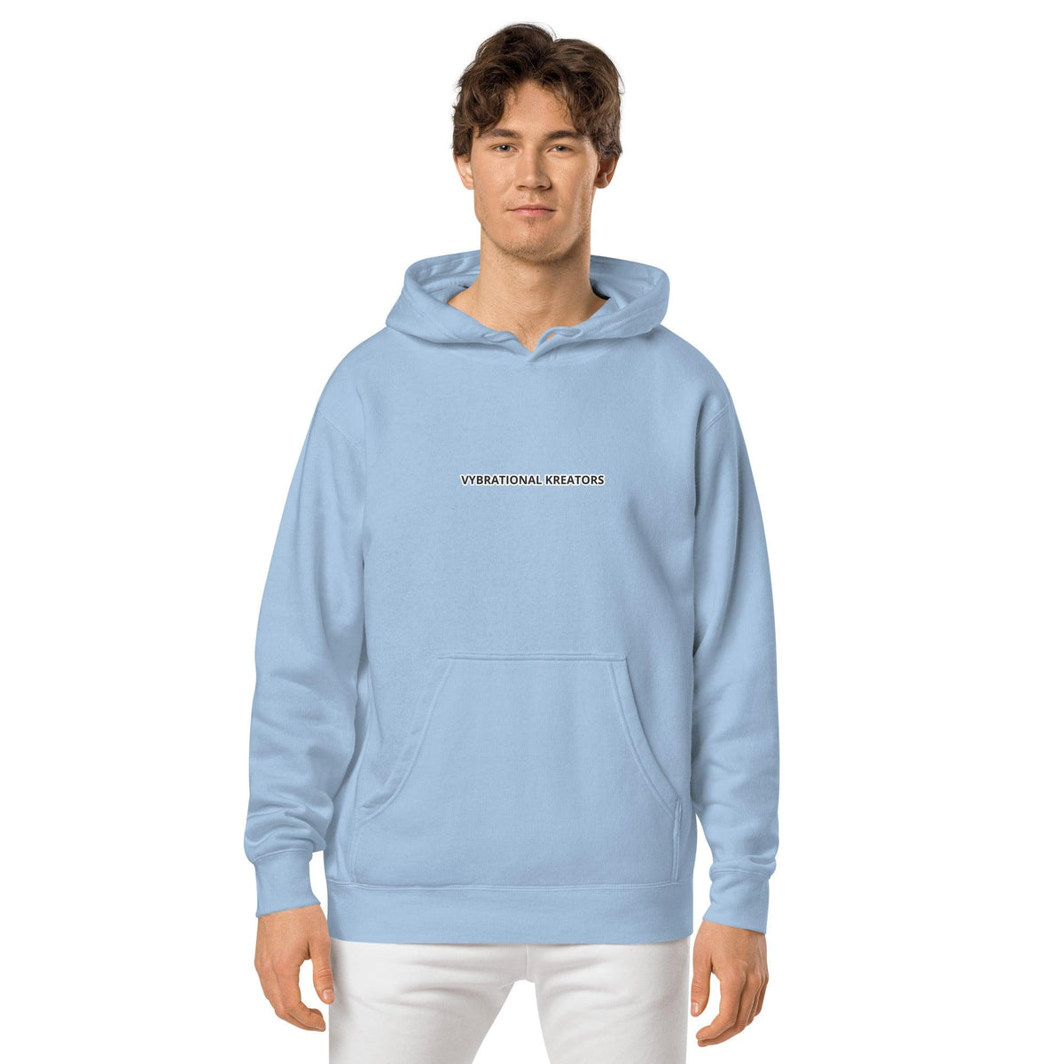 VK pigment-dyed hoodie - VYBRATIONAL KREATORS®