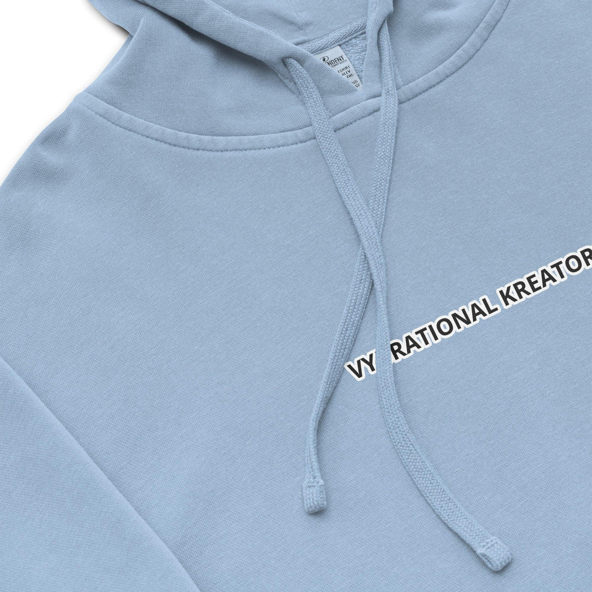VK pigment-dyed hoodie - VYBRATIONAL KREATORS®