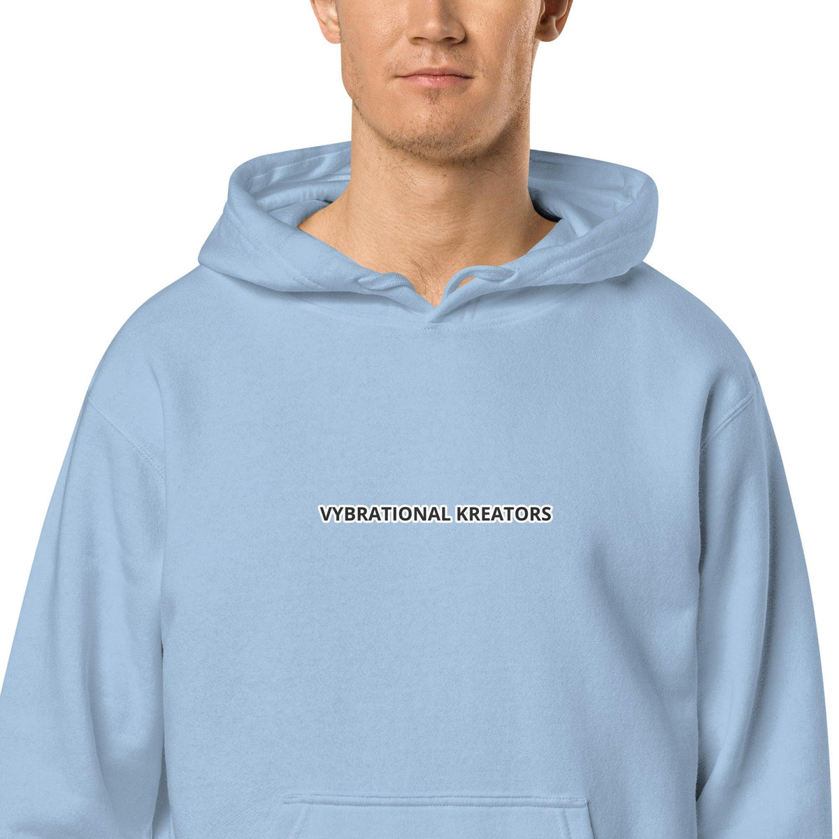 VK pigment-dyed hoodie - VYBRATIONAL KREATORS®