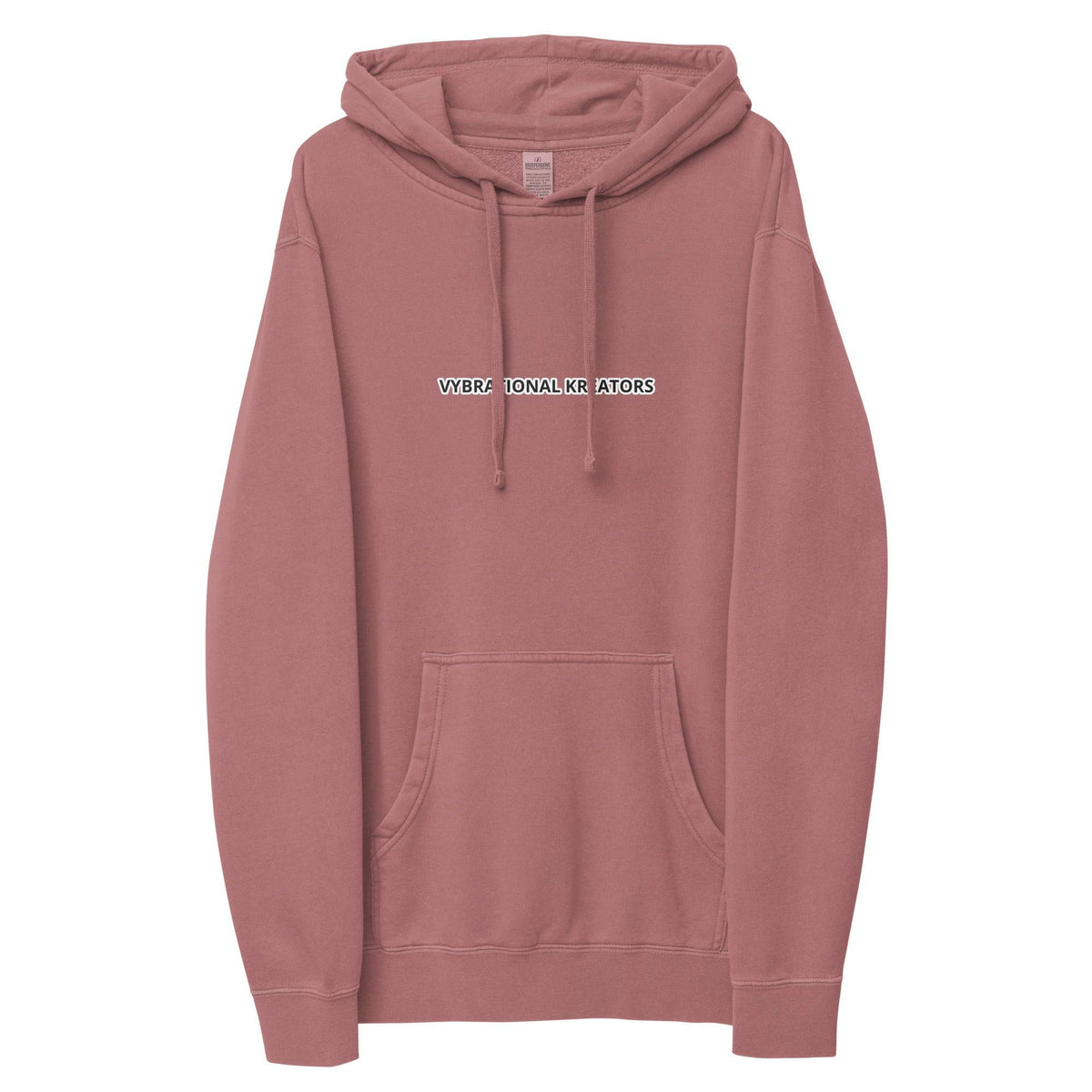 VK pigment-dyed hoodie - VYBRATIONAL KREATORS®