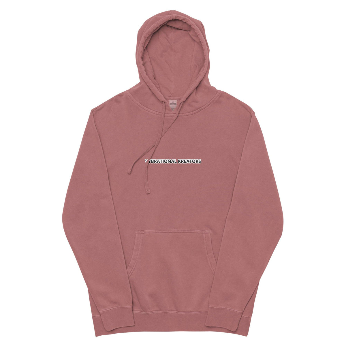 VK pigment-dyed hoodie - VYBRATIONAL KREATORS®