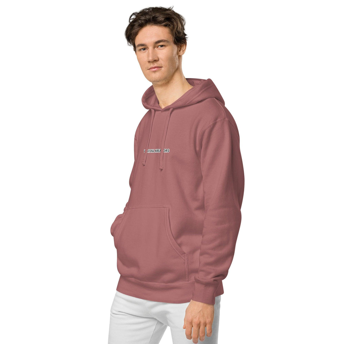 VK pigment-dyed hoodie - VYBRATIONAL KREATORS®