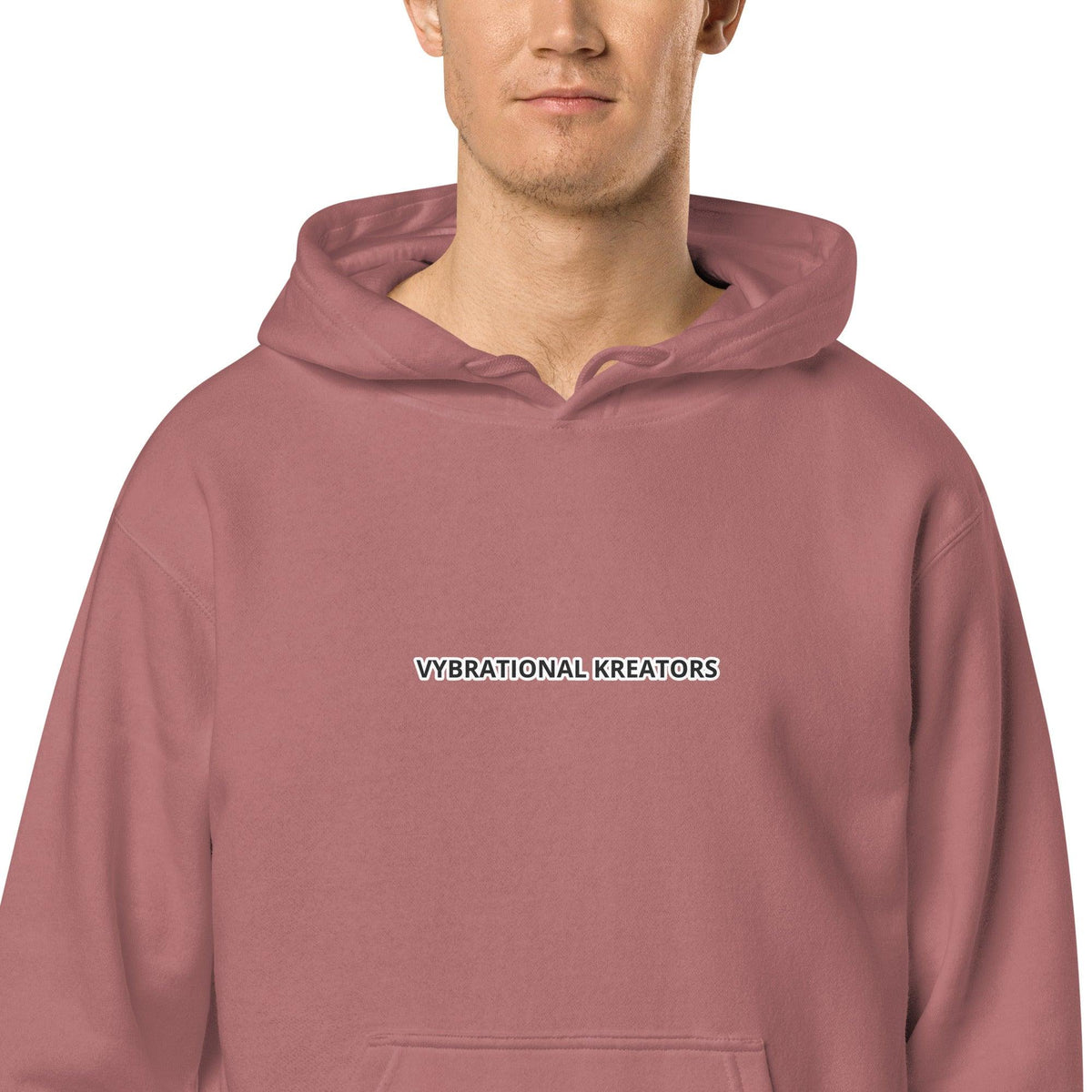 VK pigment-dyed hoodie - VYBRATIONAL KREATORS®