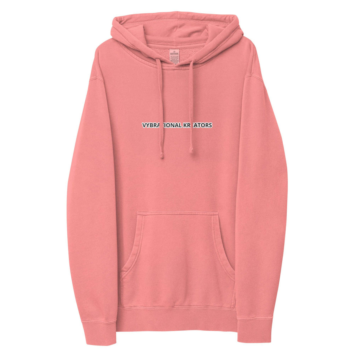VK pigment-dyed hoodie - VYBRATIONAL KREATORS®