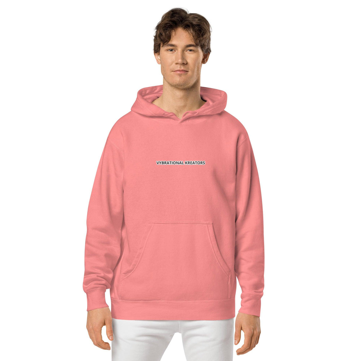 VK pigment-dyed hoodie - VYBRATIONAL KREATORS®