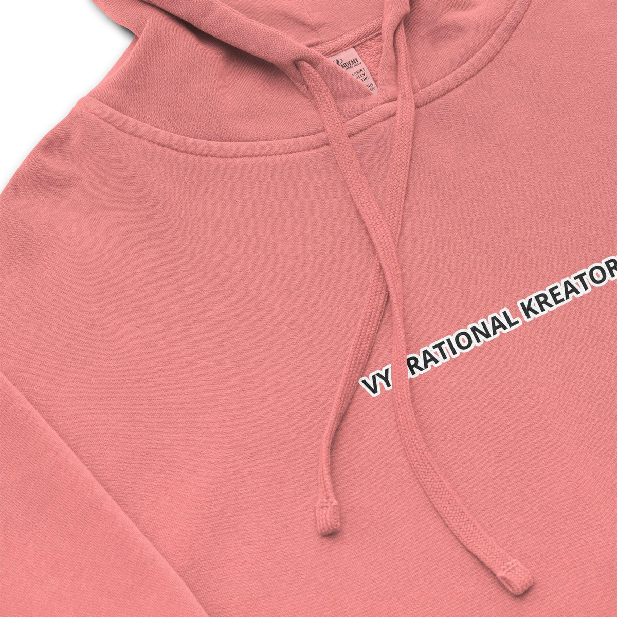 VK pigment-dyed hoodie - VYBRATIONAL KREATORS®