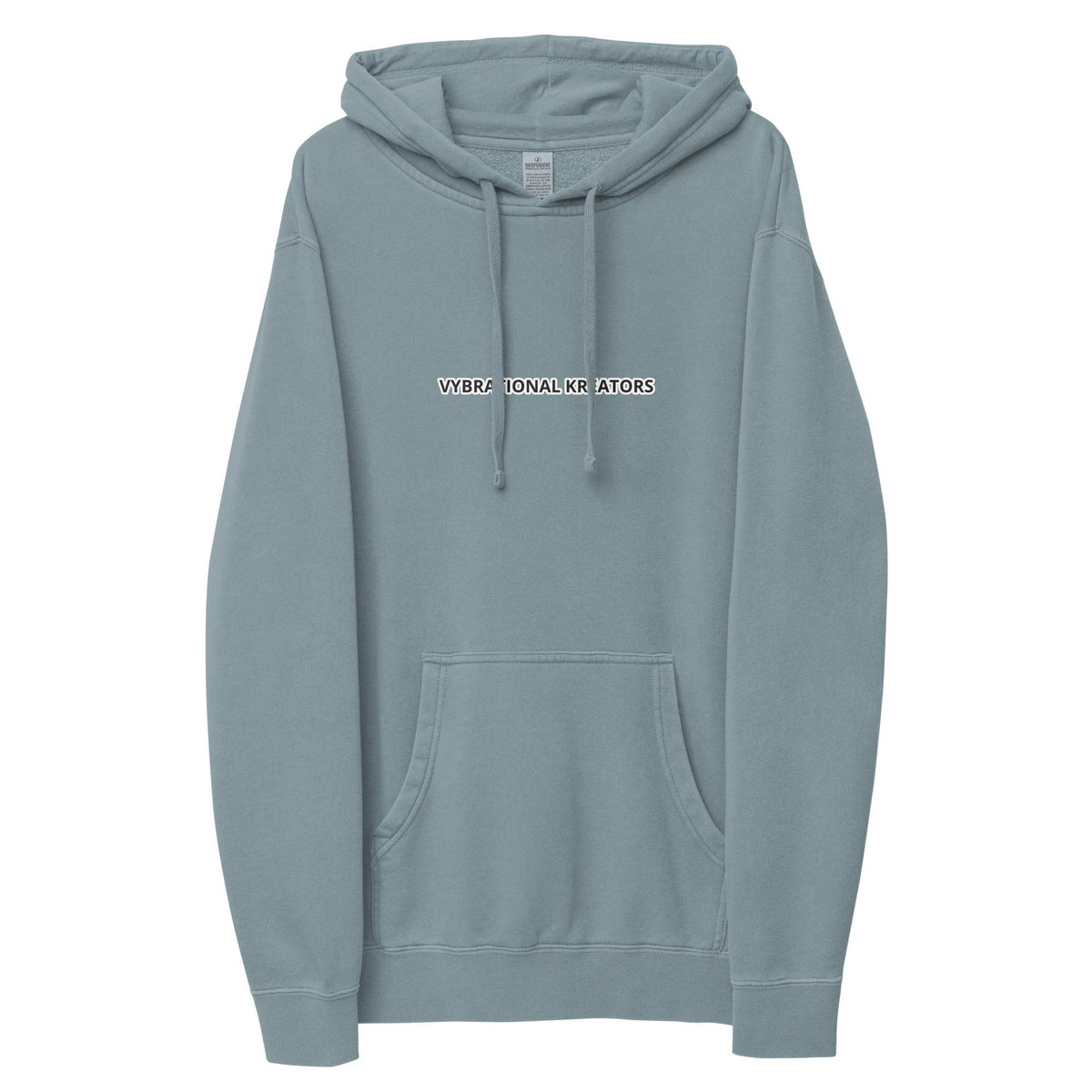 VK pigment-dyed hoodie - VYBRATIONAL KREATORS®