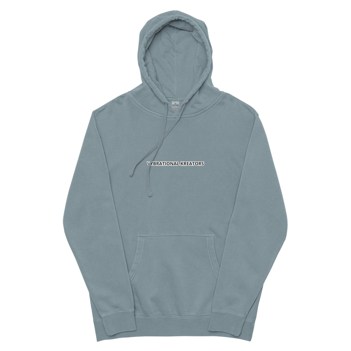 VK pigment-dyed hoodie - VYBRATIONAL KREATORS®