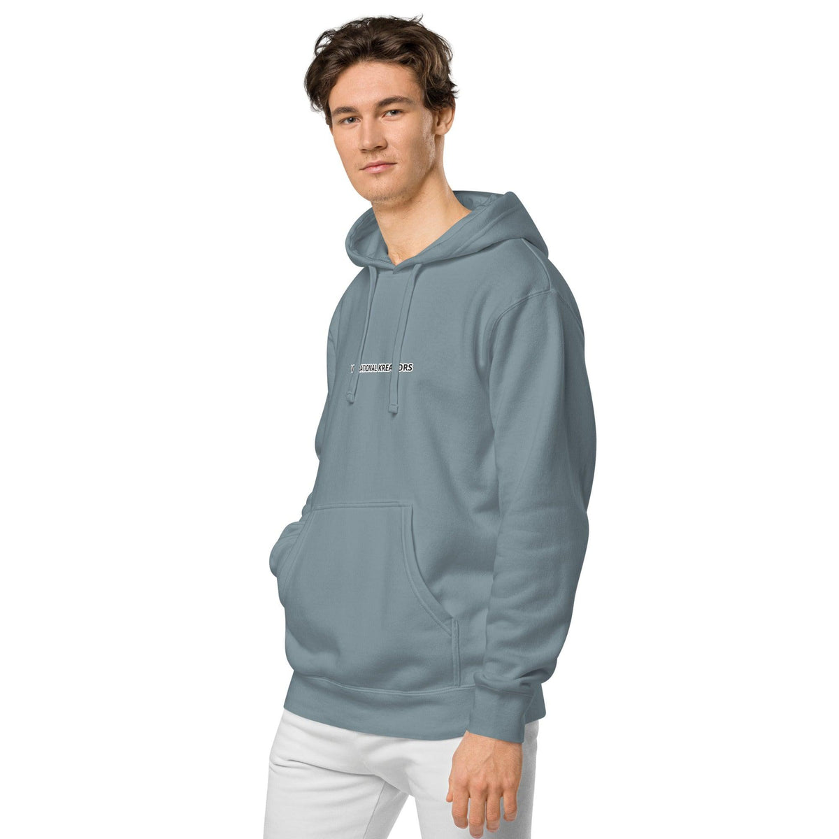 VK pigment-dyed hoodie - VYBRATIONAL KREATORS®