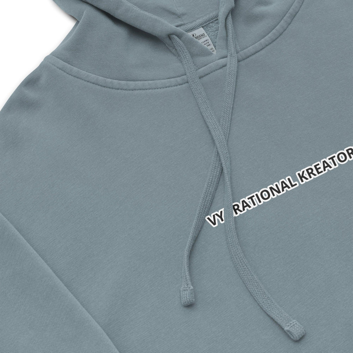VK pigment-dyed hoodie - VYBRATIONAL KREATORS®