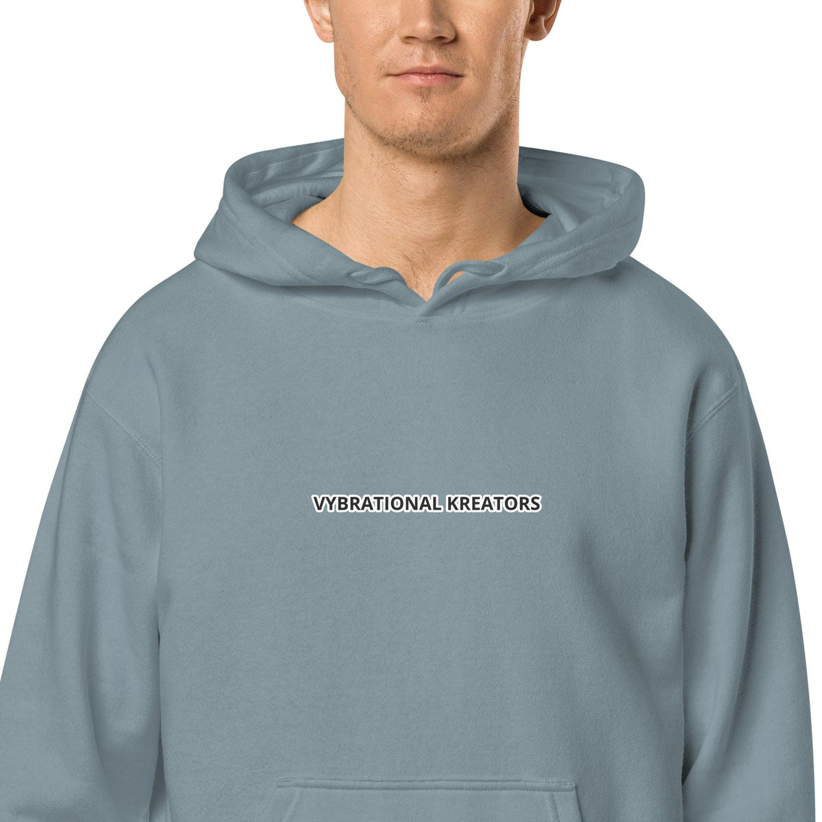 VK pigment-dyed hoodie - VYBRATIONAL KREATORS®