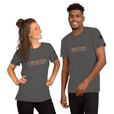 Short-Sleeve BITCOIN T-Shirt - VYBRATIONAL KREATORS®