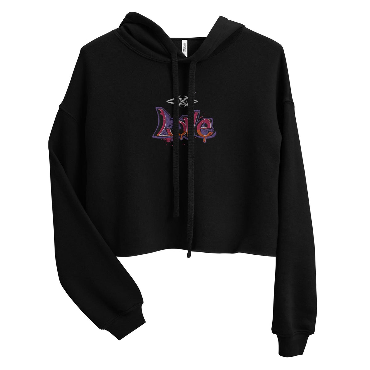 Love Crop Hoodie - VYBRATIONAL KREATORS®