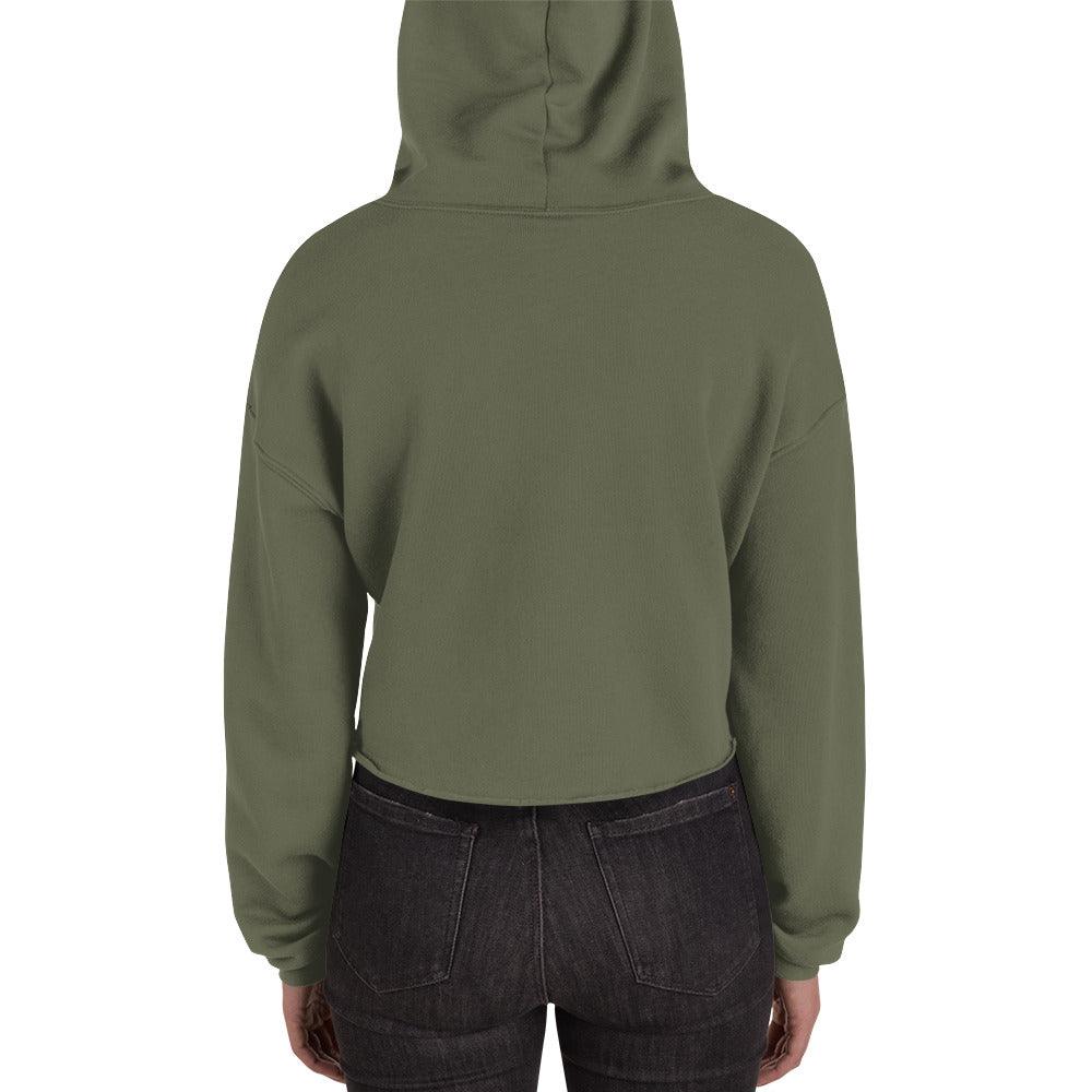 Love Crop Hoodie - VYBRATIONAL KREATORS®