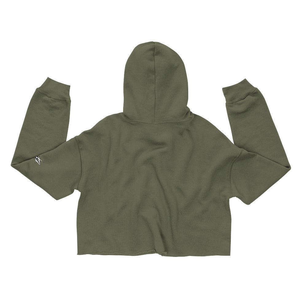 LOVE Crop Hoodie - VYBRATIONAL KREATORS®