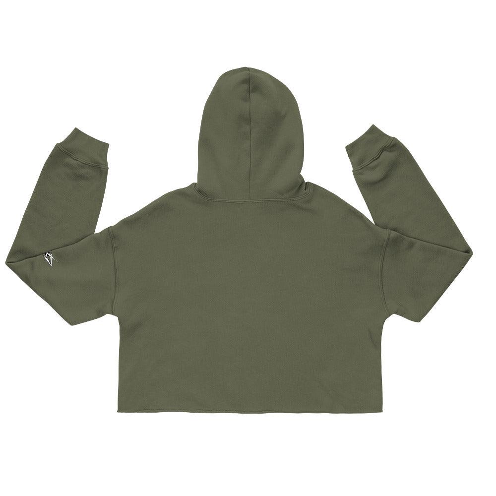 LOVE Crop Hoodie - VYBRATIONAL KREATORS®