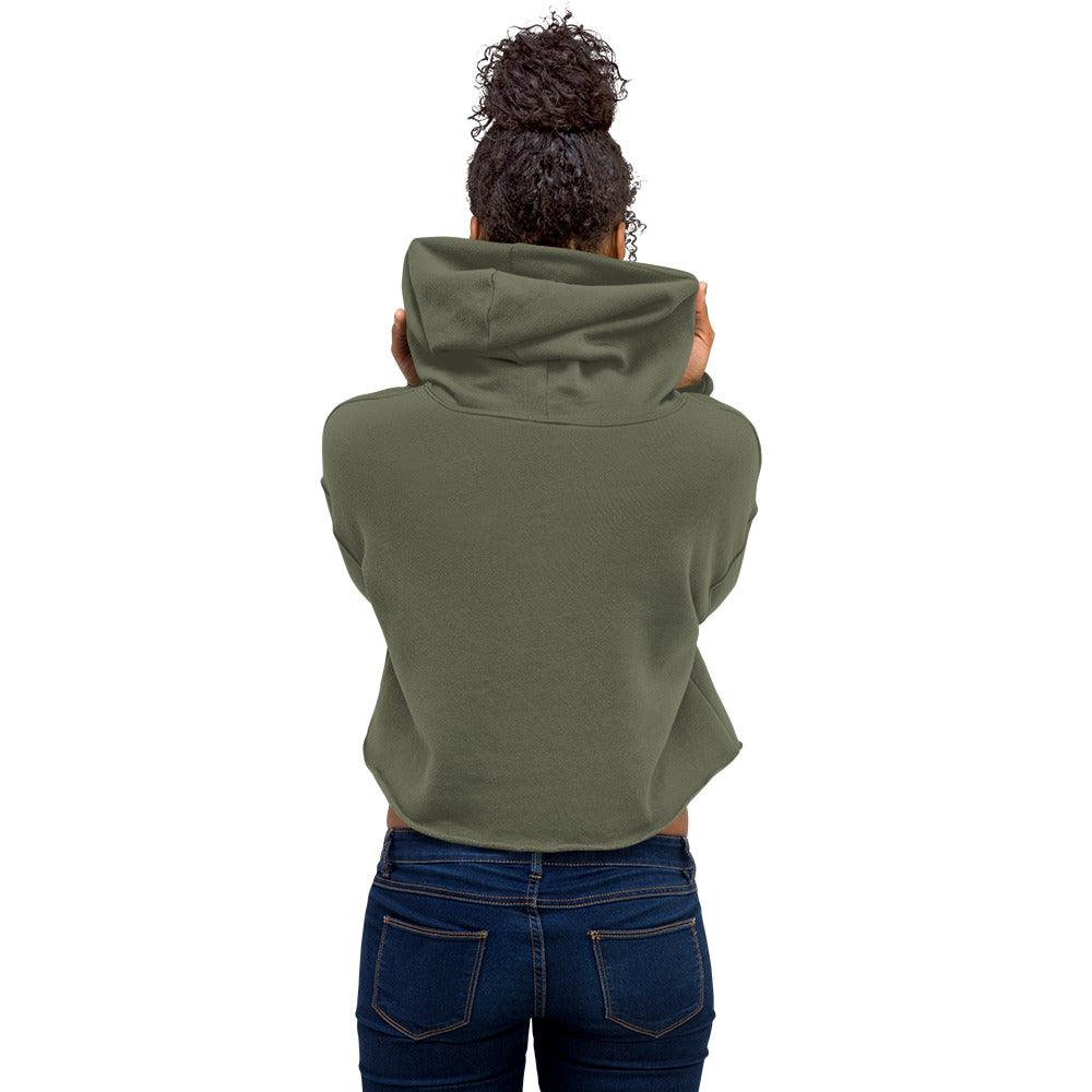 LOVE Crop Hoodie - VYBRATIONAL KREATORS®
