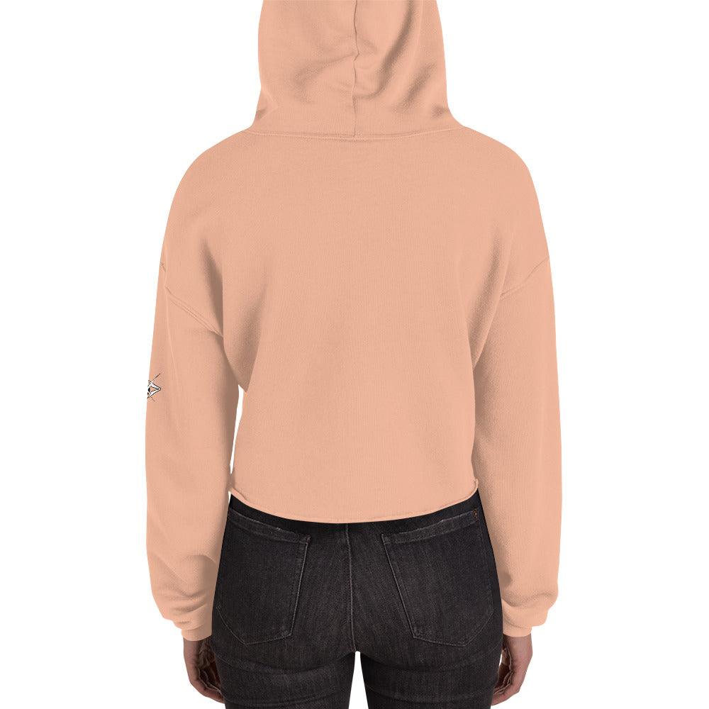 LOVE Crop Hoodie - VYBRATIONAL KREATORS®