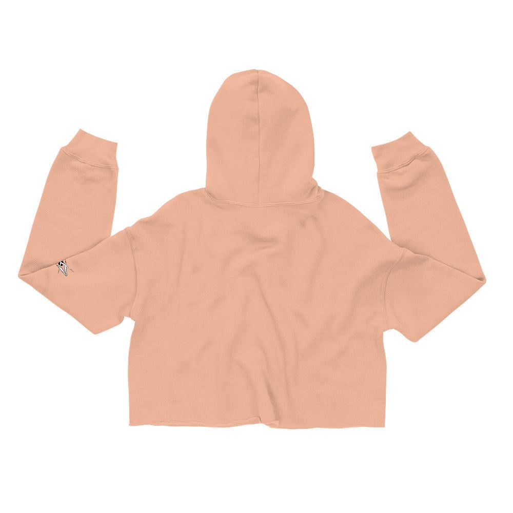 LOVE Crop Hoodie - VYBRATIONAL KREATORS®