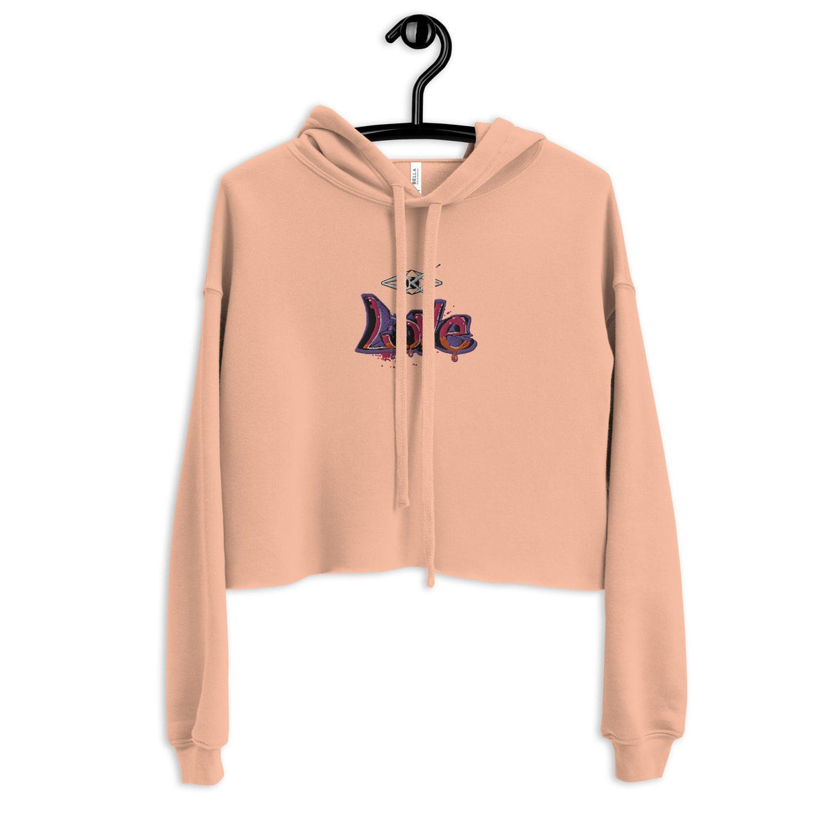 Love Crop Hoodie - VYBRATIONAL KREATORS®