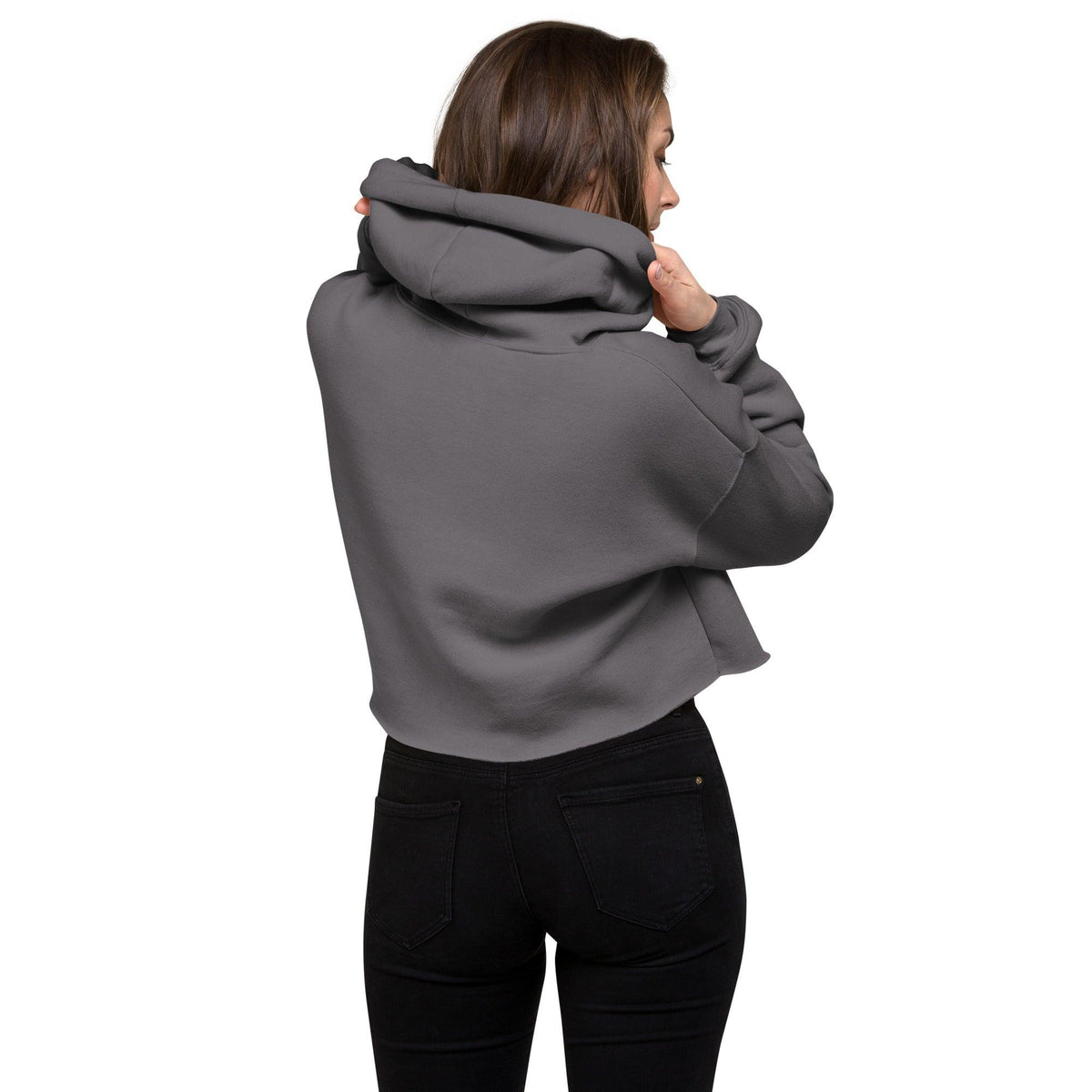 LOVE Crop Hoodie - VYBRATIONAL KREATORS®