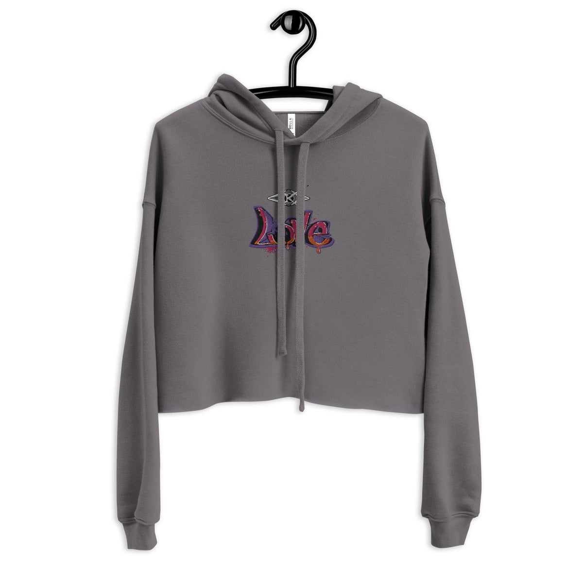 Love Crop Hoodie - VYBRATIONAL KREATORS®