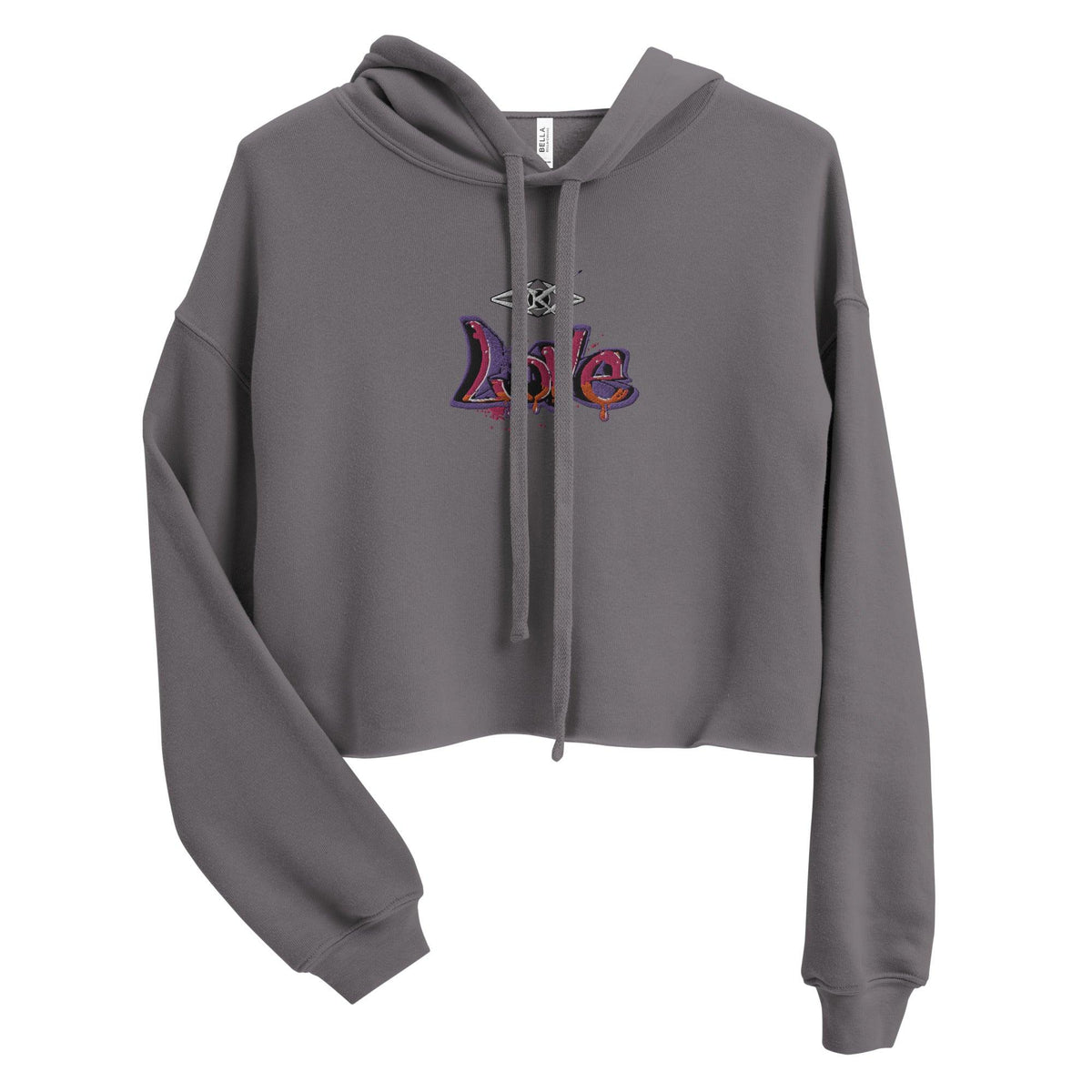 Love Crop Hoodie - VYBRATIONAL KREATORS®