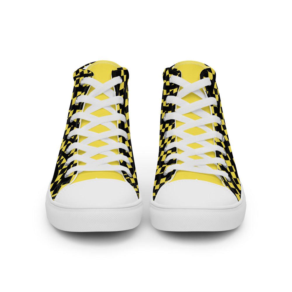 Women’s Yellow VYB 22s high top shoes - VYBRATIONAL KREATORS®