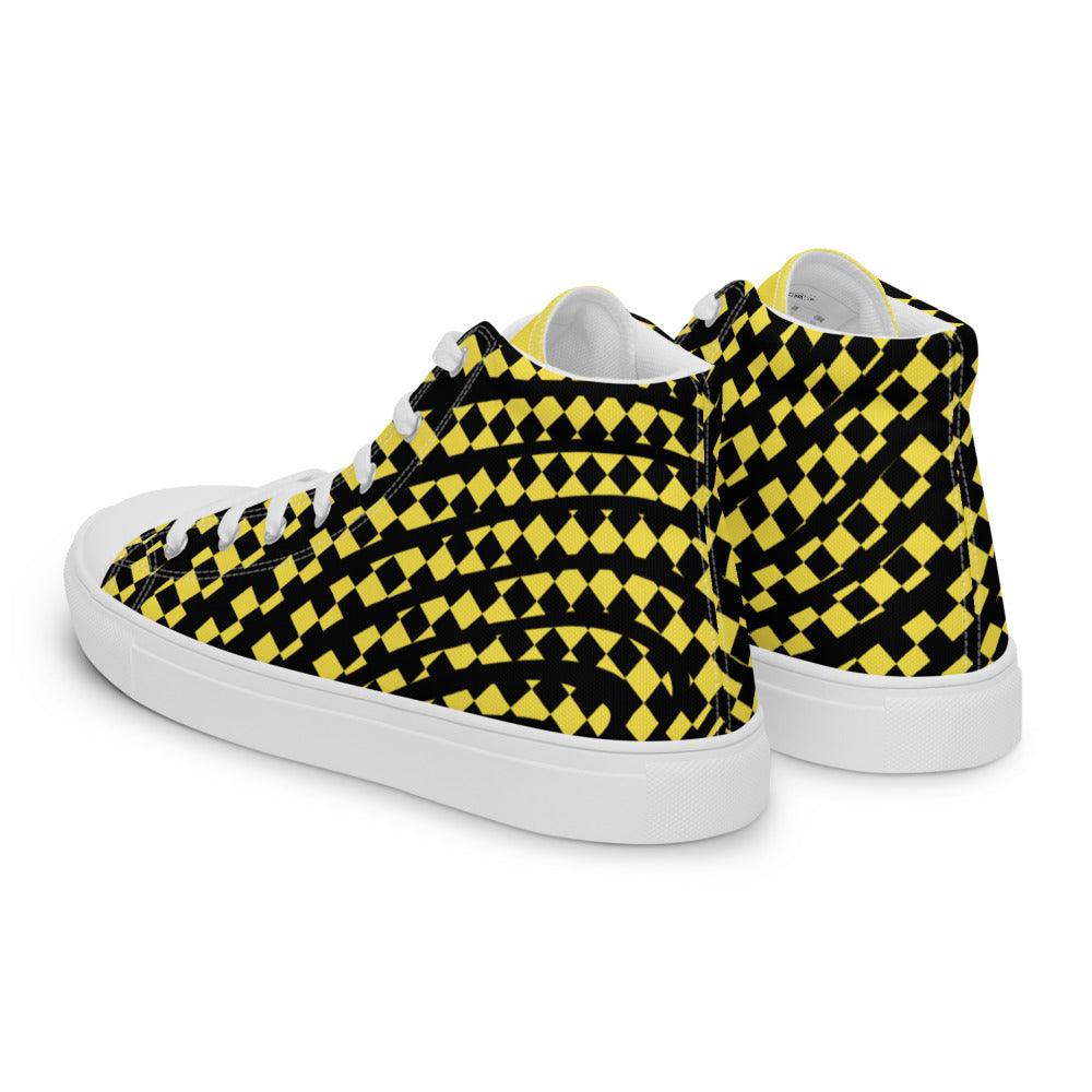 Women’s Yellow VYB 22s high top shoes - VYBRATIONAL KREATORS®