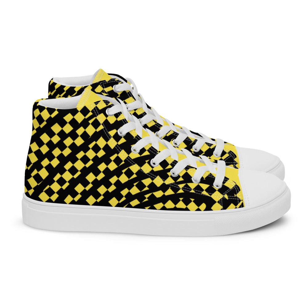 Women’s Yellow VYB 22s high top shoes - VYBRATIONAL KREATORS®