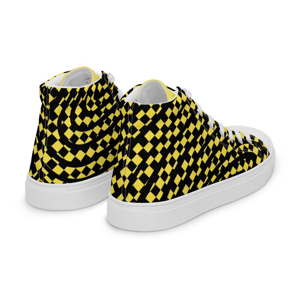 Women’s Yellow VYB 22s high top shoes - VYBRATIONAL KREATORS®