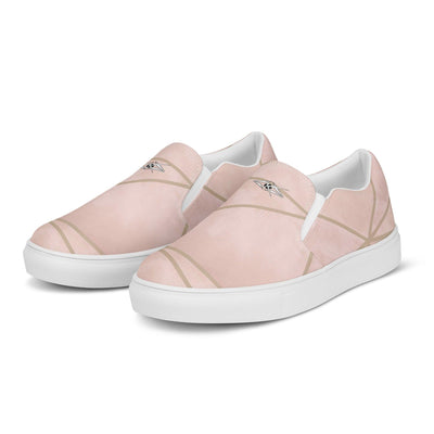Women’s slip-on Premium Pink shoes - VYBRATIONAL KREATORS®